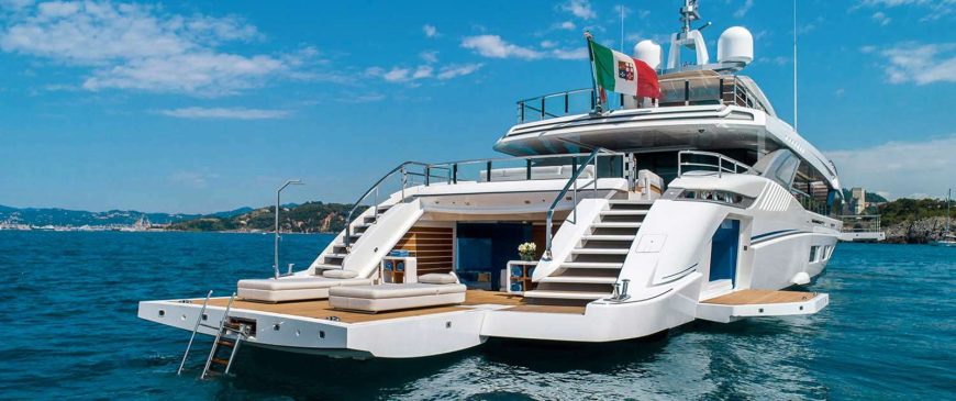 EL LEON | 2018 54m (177ft) Mangusta Gransport Motor Yacht built by Italian shipyard Overmarine