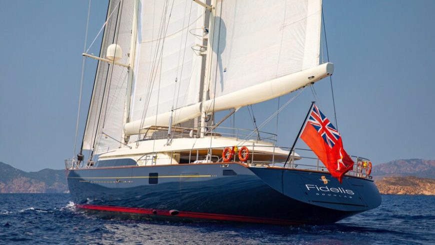 FIDELIS | 2011 / 2023 56m (184ft) Perini Navi Ketch Sailing Yacht