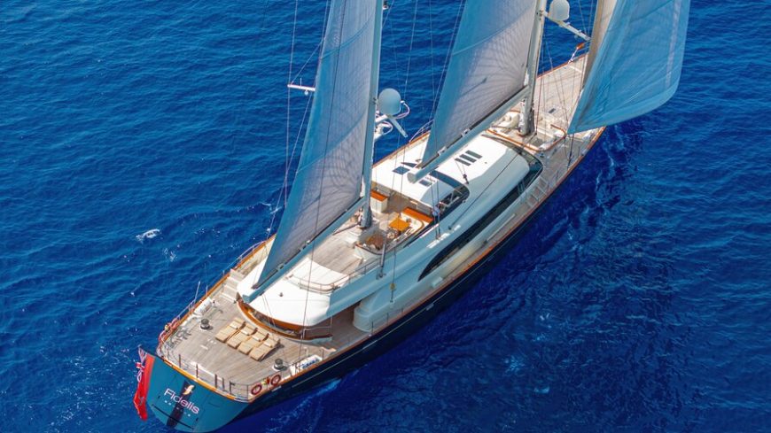 FIDELIS | 2011 / 2023 56m (184ft) Perini Navi Ketch Sailing Yacht