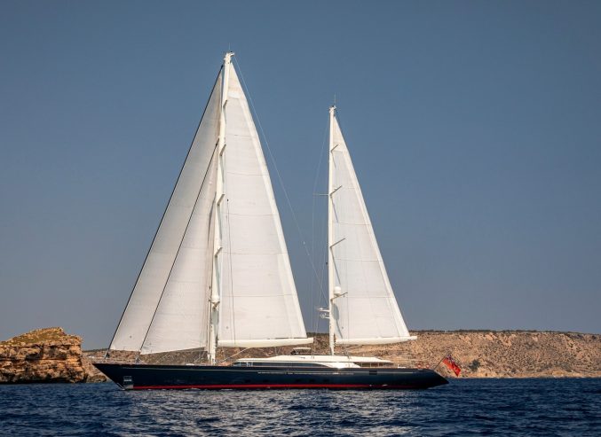 FIDELIS | 2011 / 2023 56m (184ft) Perini Navi Ketch Sailing Yacht