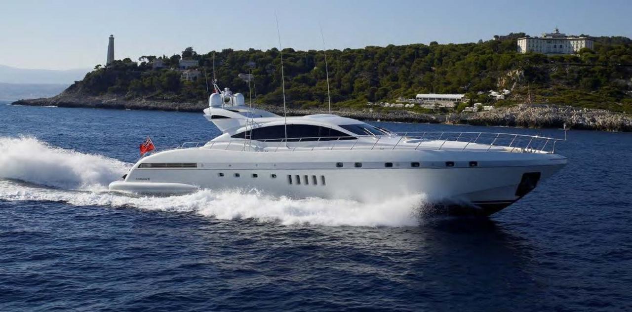 L’ESPERANCE | 2004 / 2021 28m (93ft) Mangusta 92 Series Sport Motor Yacht