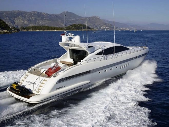 L’ESPERANCE | 2004 / 2021 28m (93ft) Mangusta 92 Series Sport Motor Yacht