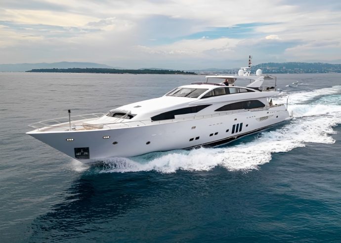 MILLESIME | 2020 3700 FLY 37m (121′) Luxury Motor Yacht built by French shipyard Couach Yachts