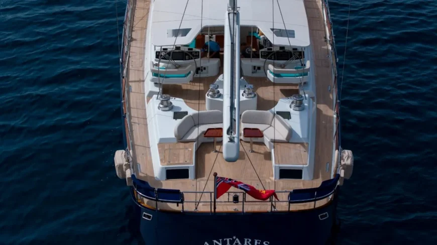 ANTARES | 2005 / 2020 40m (131ft) Royal Huisman Sailing Yacht