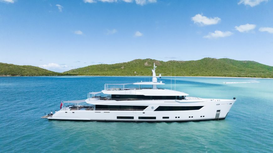 MOON SAND | 2021/2024 56m (182ft) Bespoke Superyacht built by German shipyard Lürssen