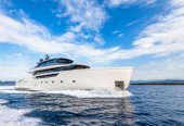 H | 2022 SX112 34.16m (112′) Luxury Motor Yacht built by Italian shipyard Sanlorenzo